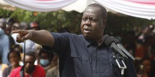 Interior Cabinet Secretary Fred Matiang’i 