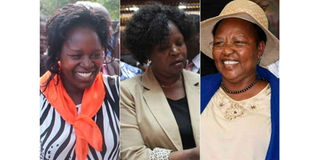 Lilian Gogo, Eve Obara and Joyce Emanikor