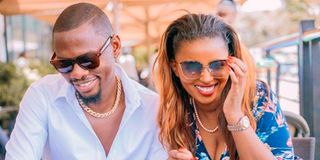 Musician Ben Pol and Anerlisa Muigai.