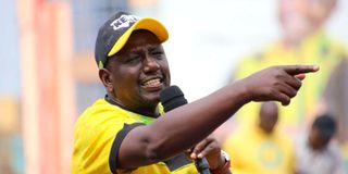 Kenya Kwanza presidential candidate William Ruto