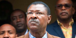 Bungoma Senator Moses Wetang’ula