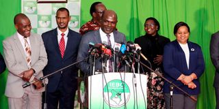 IEBC Chairman Wafula Chebukati 