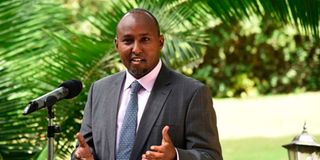 Azimio Secretary General Junet Mohamed