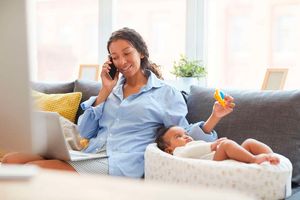 Stay on track and not forget to pump or breastfeed.