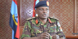 Lieutenant-General Jonah Mwangi 