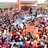 Raila Odinga when he campaigned for Nakuru Governor Lee Kinyanjui at Naivasha.