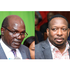 IEBC Chair Wafula Chebukati (left) and former Nairobi governor Mike Sonko.