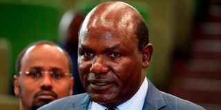 IEBC Chairman Wafula Chebukati.