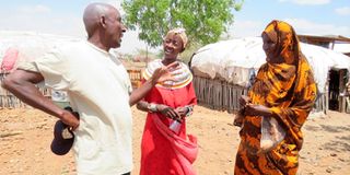 Pastor Sammy Moga of African Inland Church, Loglogo in Marsabit