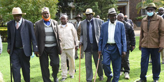 Elders in Uasin Gishu county have condemned leaflets circulating in Eldoret ahead of next week’s General Election