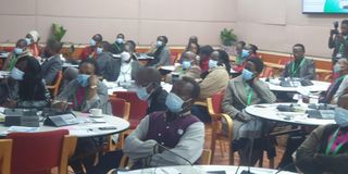 Participants during the workshop at ILRI