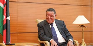 Former Ethiopian president Mulatu Teshome 