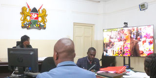 A video clip produced by DCI as evidence of remarks made by EALA MP Florence Jematia at Lamaiywe in Baringo South on January 30