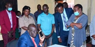 Education CS George Magoha