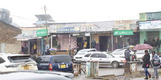 Makutano town first businesses
