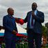 Mr Jonnes Munene received by Jubilee's Prof Erastus Njoka