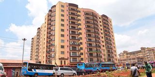 Waiyaki Real Gardens apartment in Nairobi on September 30, 2021.