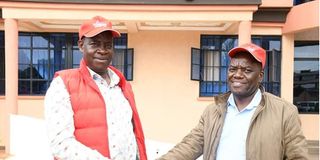 Tharaka Nithi gubernatorial candidate Erastus Njoka endorsed by rival Gitari Mbiuki