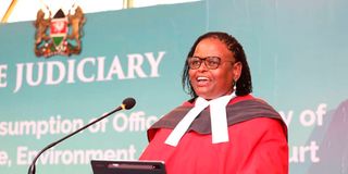 Chief Justice Martha Koome.