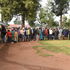 Voters in long ques at Makutano primary school polling centre in Kapenguria constituency, West Pokot county on August 9, 2022
