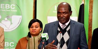 IEBC Chairman Wafula Chebukati