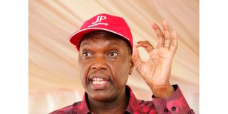 Jubilee Party secretary-general Jeremiah Kioni