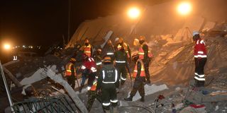 building collapse Ruai