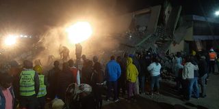 building collapse Ruai