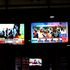 Screens displaying provisional results of the 2022 Kenyan presidential election.