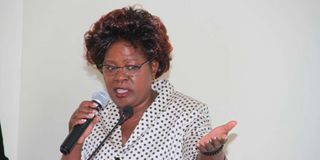 Kandara MP Alice WAhome.