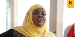 Kwale Governor elect Fatuma Achani.