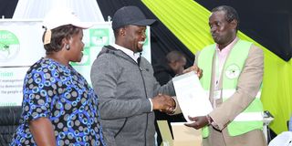 Trans Nzoia governor-elect George Natembeya