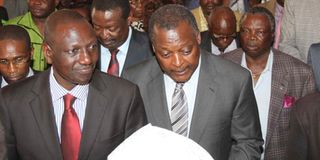 William Ruto jirongo mudavadi