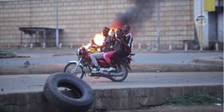 Oginga Odinga Street in Kisumu