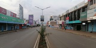 Oginga Odinga Street in Kisumu