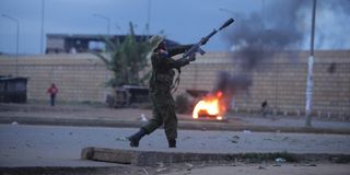 Police use teargas to disperse residents of Kisumu kondele