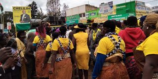 Celebrations for Dr William Ruto continued in Eldoret town on Tuesday August 16, 2022