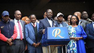 Raila Odinga azimio meeting kicc