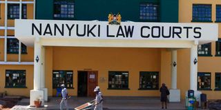 Nanyuki Law Courts.