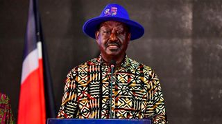 .Azimio la Umoja One Kenya presidential candidate Raila Odinga