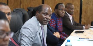 Wafula Chebukati iebc meeting candidates commissioners