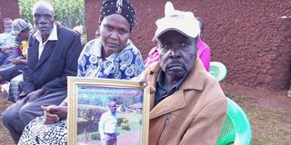 Mr Richard Simatwa, father to Edwin Simatwa, the slain secondary teacher