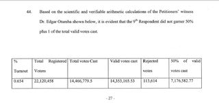 supreme court petition raila odinga ruto election