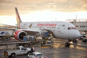 Kenya Airways plane new york casablanca morocco passenger dead