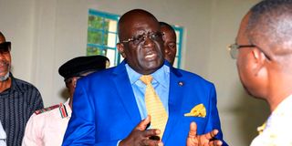 Education Cabinet Secretary George Magoha