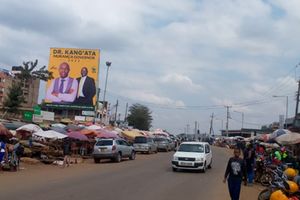 Kenol town along Thika-Murang'a road 
