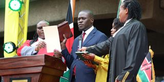 Nairobi Governor Johnson Sakaja 