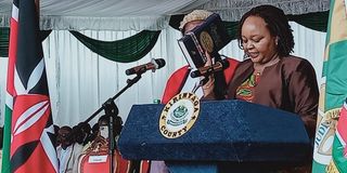 Kirinyaga Governor Anne Waiguru
