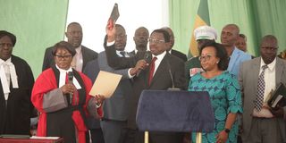 Siaya Governor James Orengo