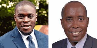 Johnson Sakaja And Joseph Ole LEnku